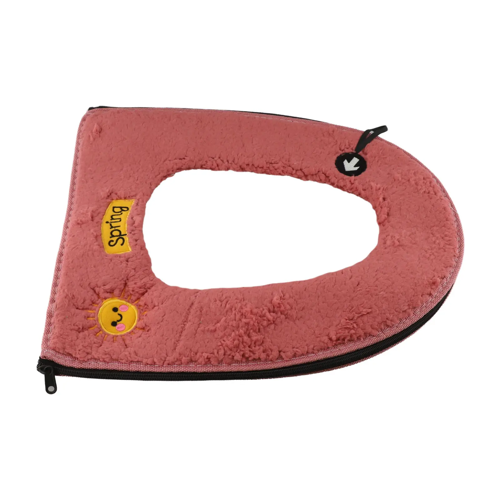 For Standard Toilet Seats Thick Plush Toilet Seat Cover Standard Toilet Seat Fit Comfortable Bathroom Accessory