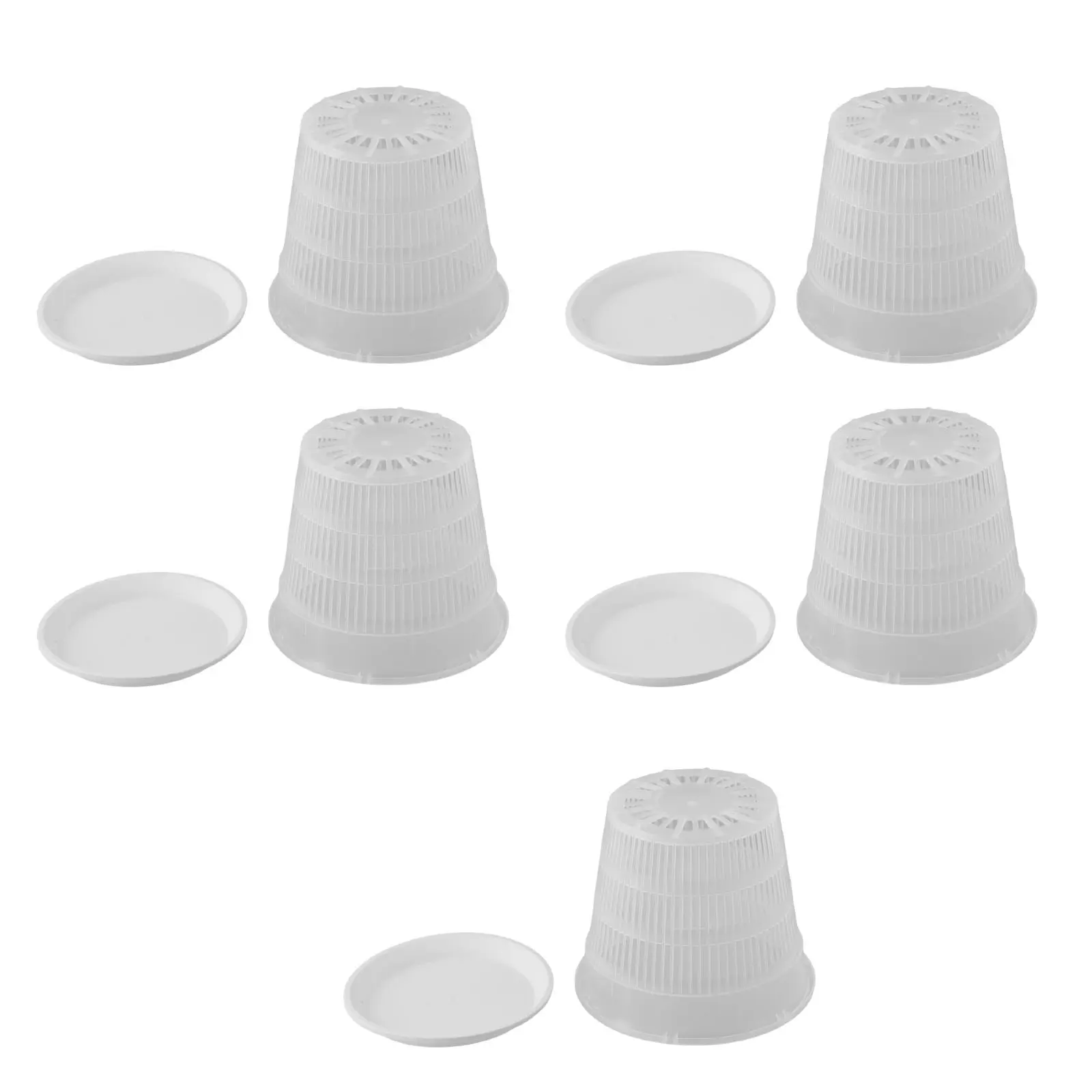 Indoor Planting Outdoor Planting Orchid Pot Plastic Orchid Pot Drainage Holes Good Internal Air Circulation Modern Design