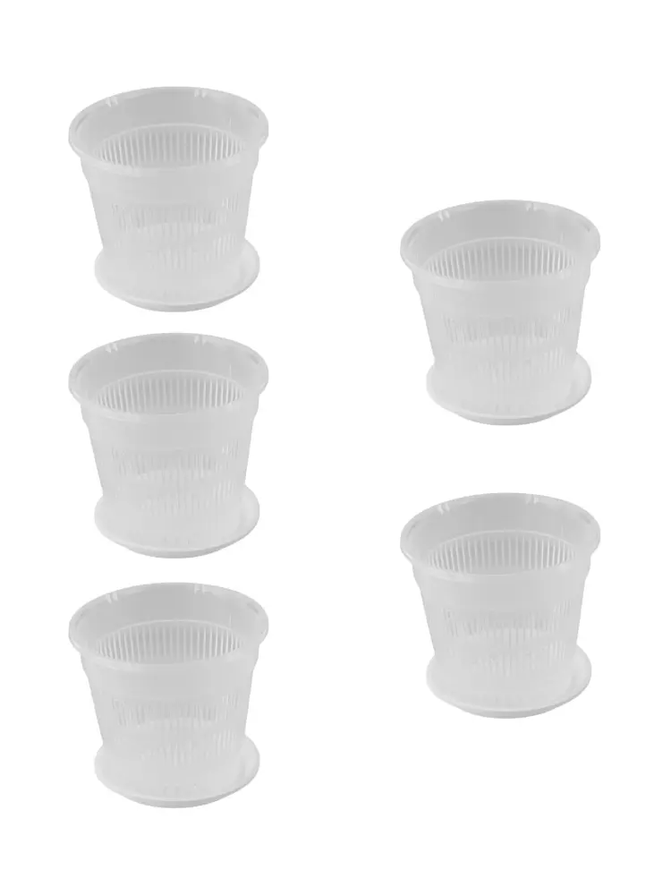 Indoor Planting Outdoor Planting Orchid Pot Plastic Orchid Pot Drainage Holes Good Internal Air Circulation Modern Design