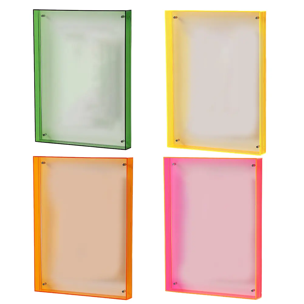 For Photos For Postcards Acrylic Picture Frame Tabletop Display Auxiliary Installation Tools Elegant Design Simple Photo Stand