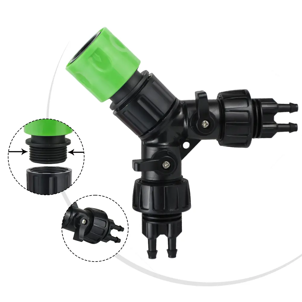 For Efficient Watering Drip Irrigation Adapter Efficient Watering Easy Installation Process Efficient Water Delivery