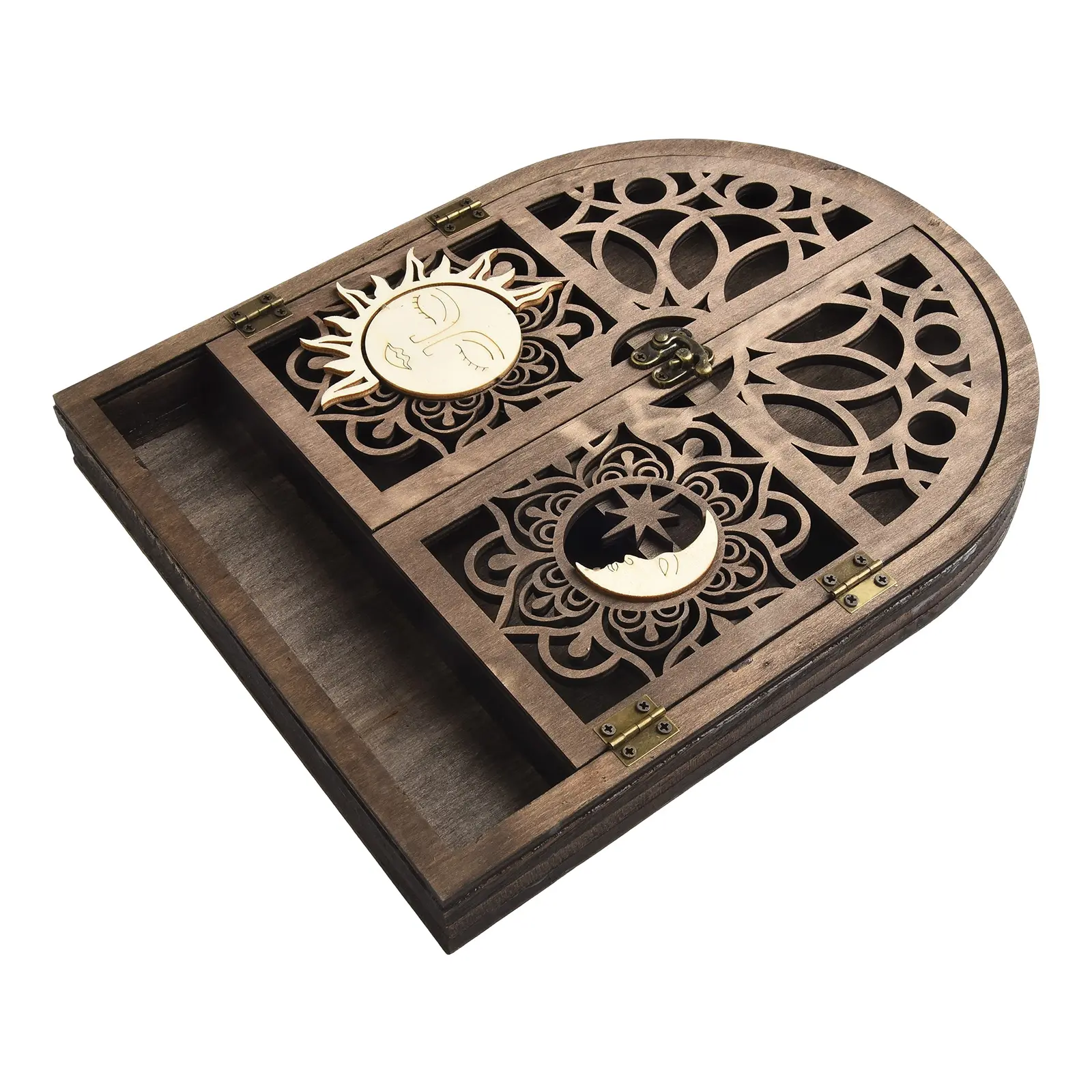 Application Compact Storage Shelf Wood Shelf Wood 28x22x3cm Spacious Sturdy Beautiful And Functional Shelf Mystical Elements
