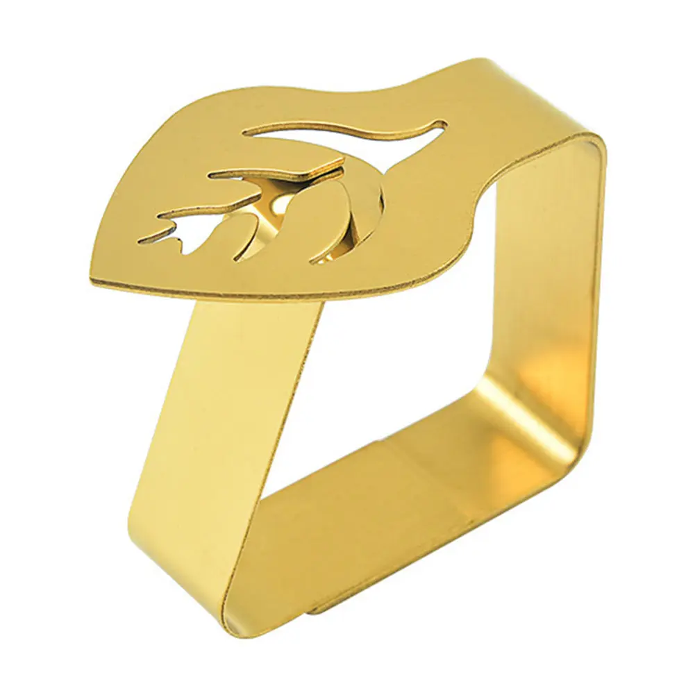 Clips Tablecloth Clips 430 Stainless Steel 6.6*3.8*5cm Desk Cover Clip Non-slip Tablecloth Holder Thickened Home