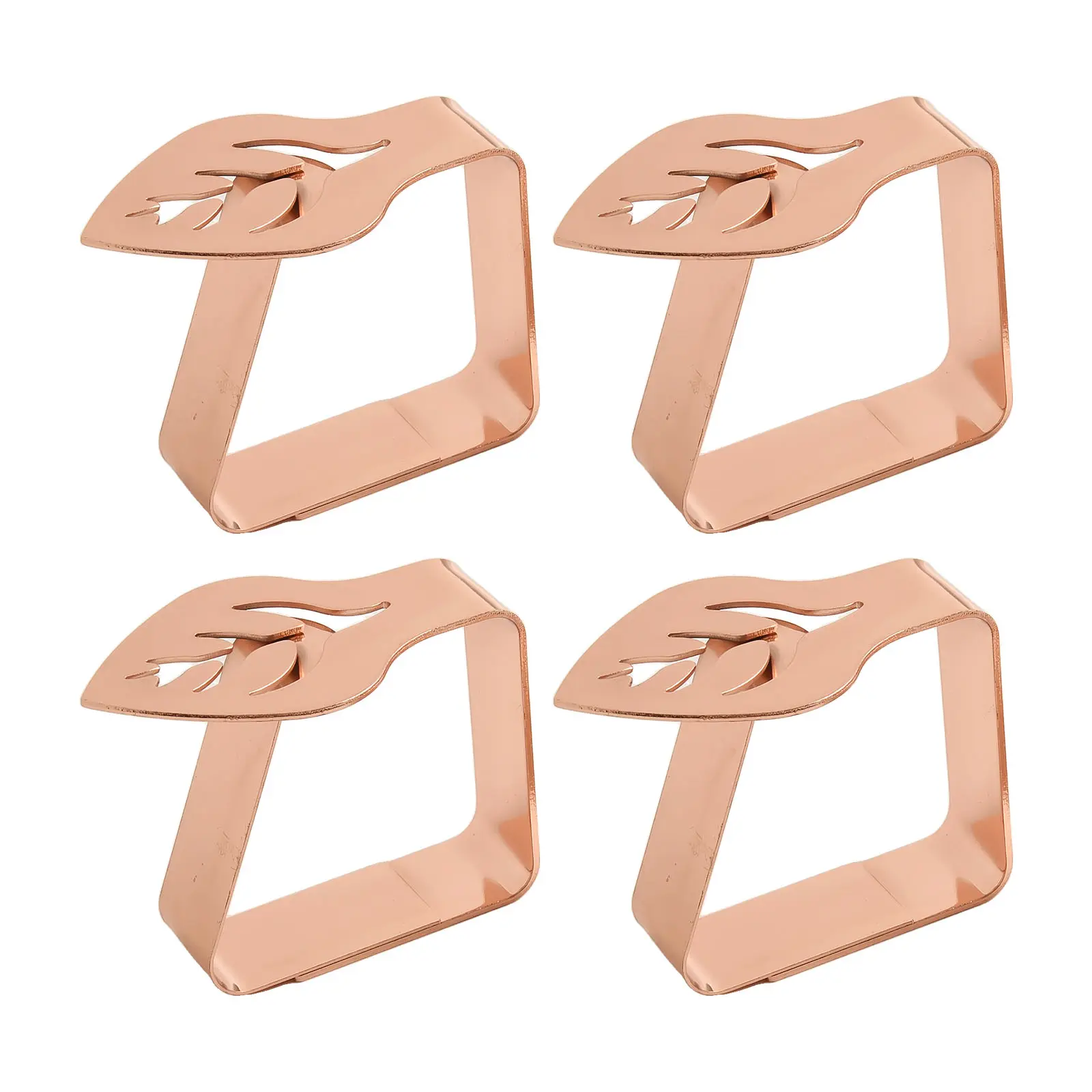 Clips Tablecloth Clips 430 Stainless Steel 6.6*3.8*5cm Desk Cover Clip Non-slip Tablecloth Holder Thickened Home