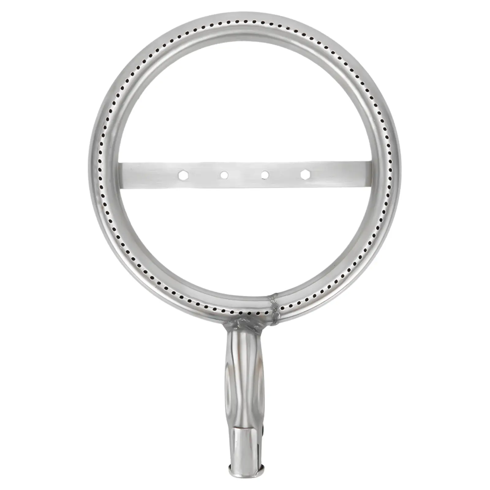 Barbecue Rack Burner Grill Burner Length 35cm Stainless Steel With Fixed Holes Outdoor Barbecue Efficient Combustion