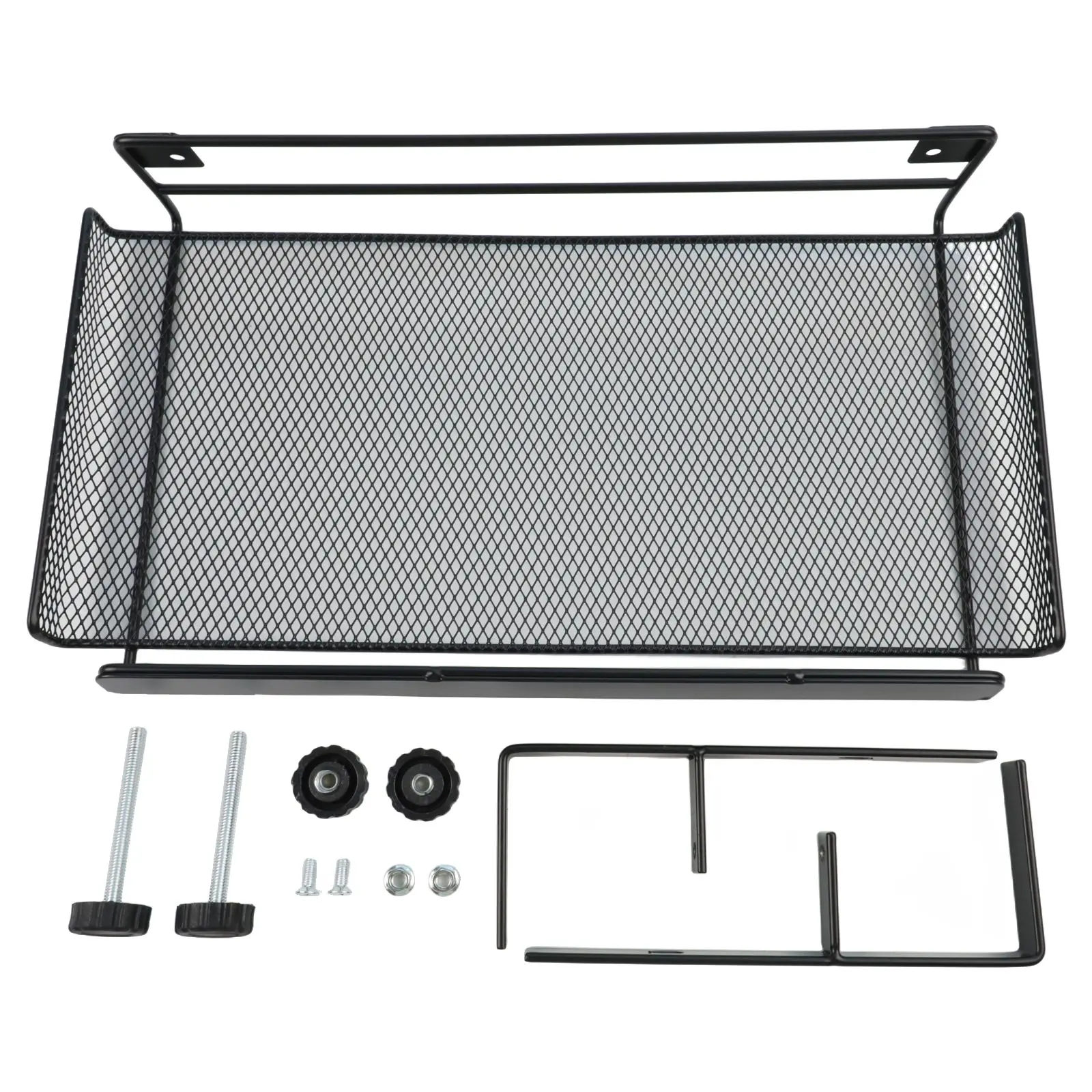 Cable Management Computer Storage Rack Wire Organizer Wire Organizer Space Saving Solution White Black Cable Management 1 Pieces