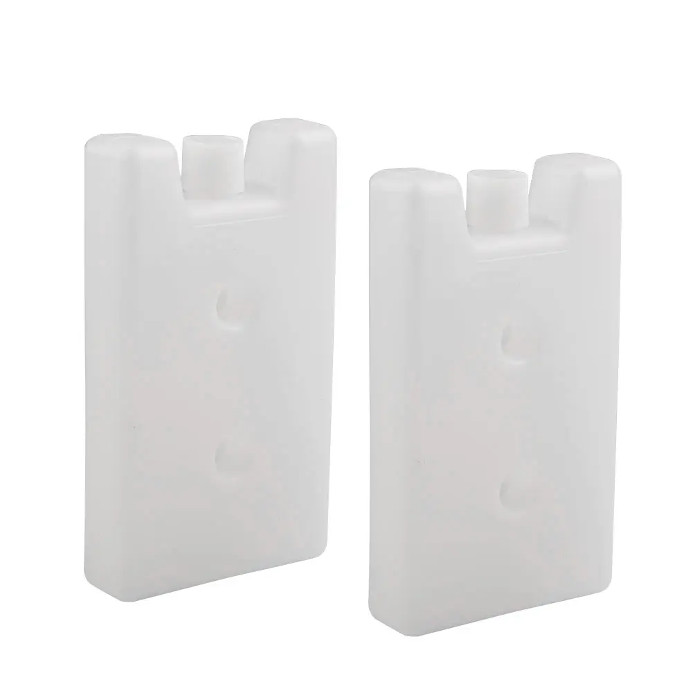 2pcs Empty Ice Pack 400ml Long-Lasting Reusable Ice Block Lunch Box Cool Packs Home Kitchen Supplies Ice Pack Box