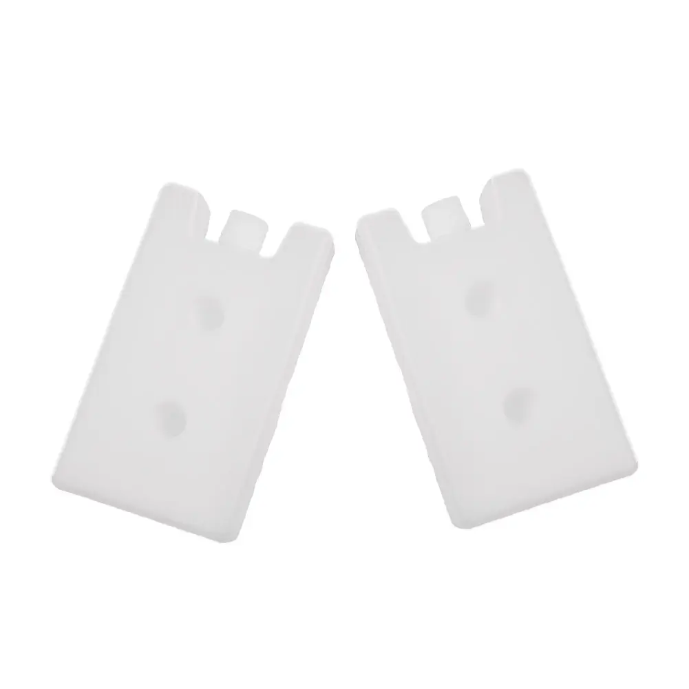 2pcs Empty Ice Pack 400ml Long-Lasting Reusable Ice Block Lunch Box Cool Packs Home Kitchen Supplies Ice Pack Box