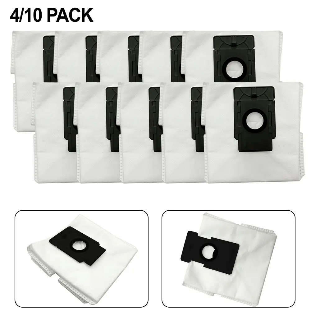 For RR8587 Model Dust Collection Bags Robotic Vacuum Cleaner Centralized Dust Storage Effective Dust Filtration