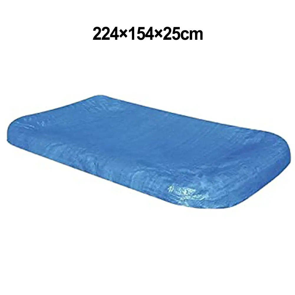 Rainproof Pool Cover Rectangular Pool Cover Pool Maintenance Enhanced Durability Hassle-Free Installation For Inflatable Pool