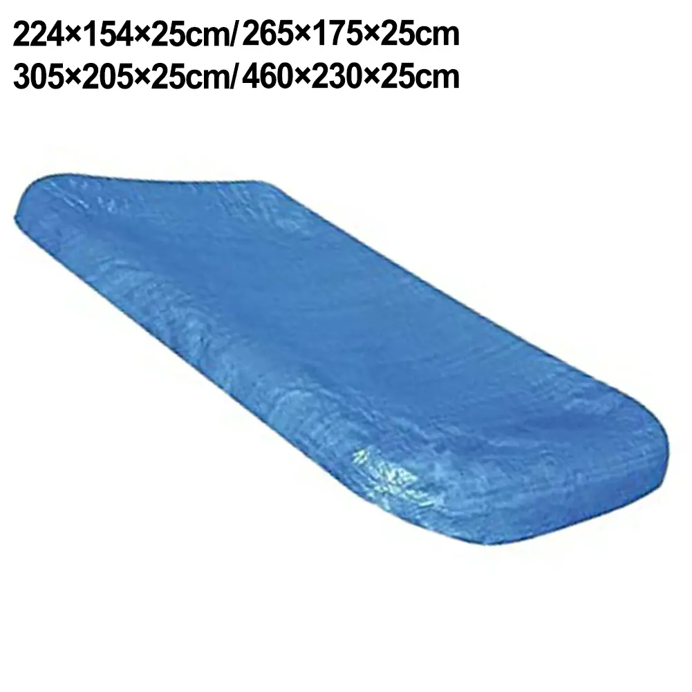 Rainproof Pool Cover Rectangular Pool Cover Pool Maintenance Enhanced Durability Hassle-Free Installation For Inflatable Pool