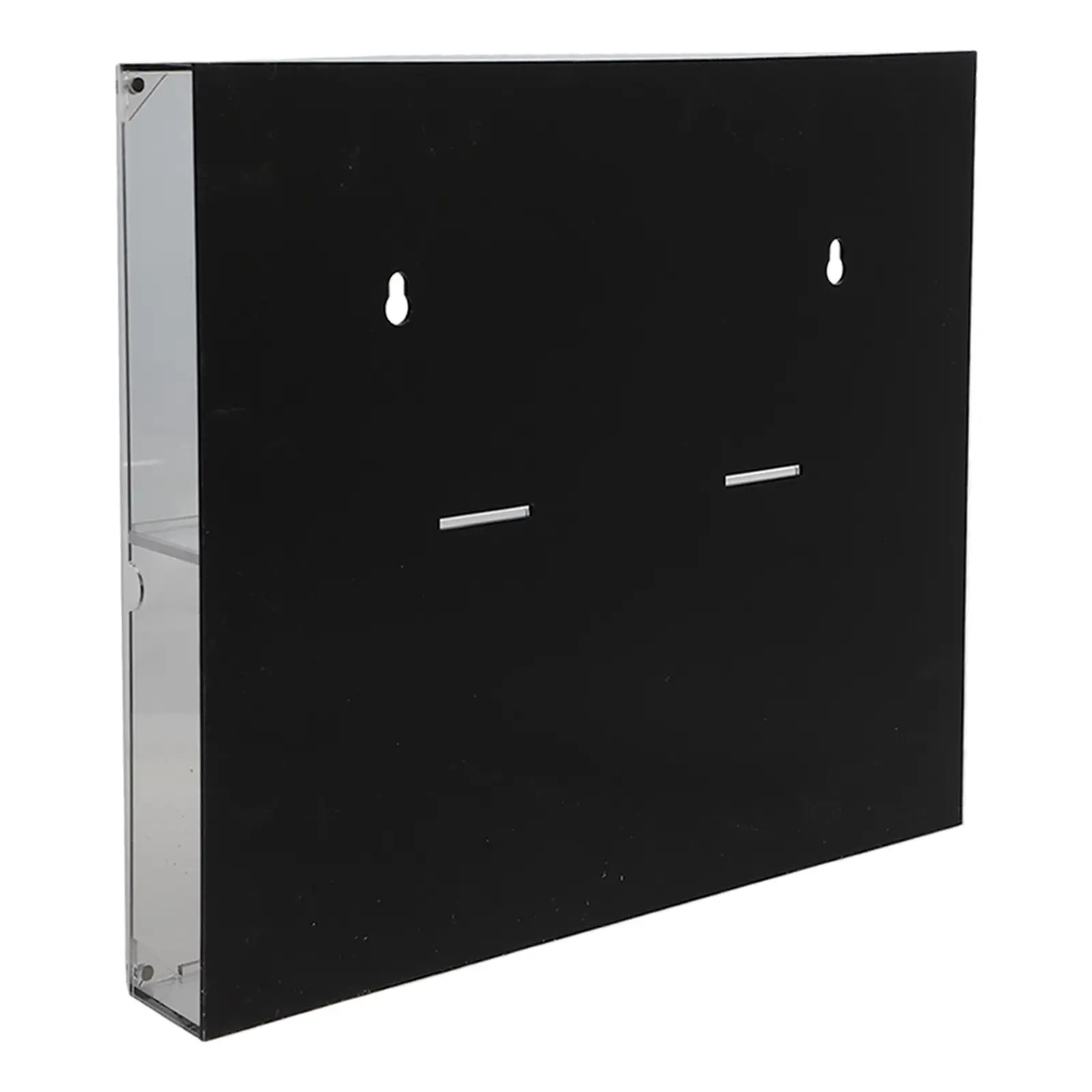 Acrylic Card Storage Cabinet with Easy Access Design Perfect Wall Mount Solution for Sports Memorabilia Enthusiasts