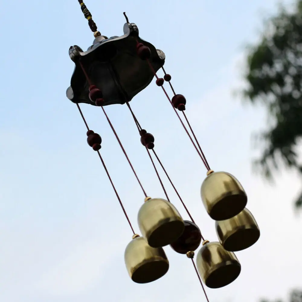 Garden Decor Parts Wind Chime Parts Accessories Ancient Coin Garden Yard Gifts Metal WindChimes 5 Copper Decor
