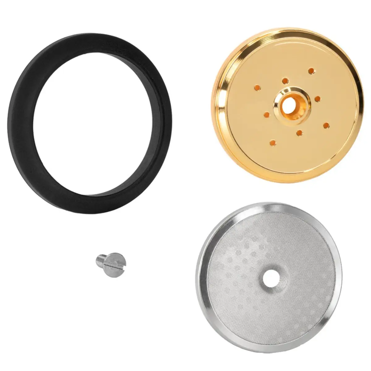 Stainless Steel Inner Shower Screen Holder Silicone Gasket Set For NUOVA Home Gardening Hot Selling Products