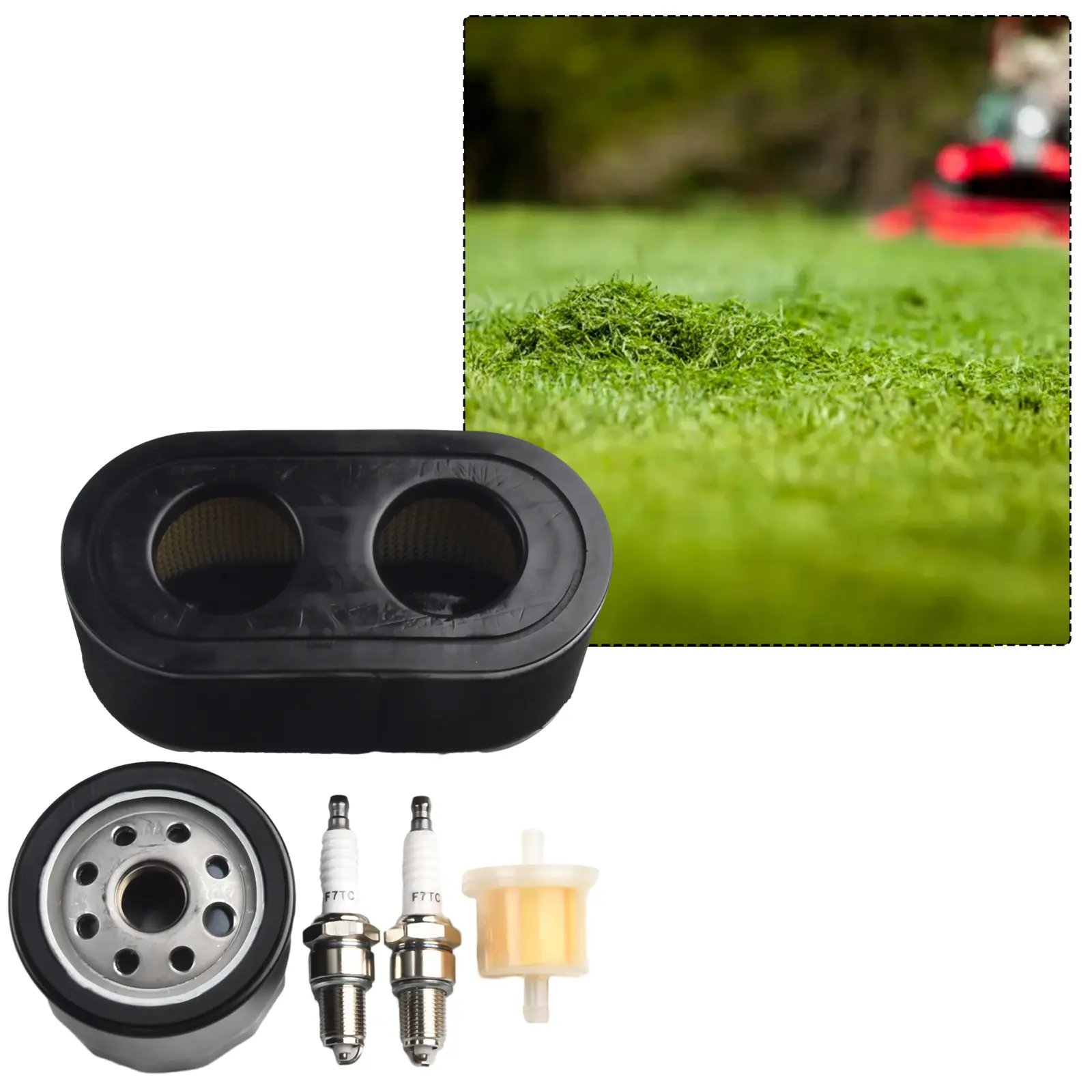 Comprehensive Tune Up Kit for TimeCutter Air Filter For VTWin Engine 1279252 Compatible with Multiple For Exmark Models