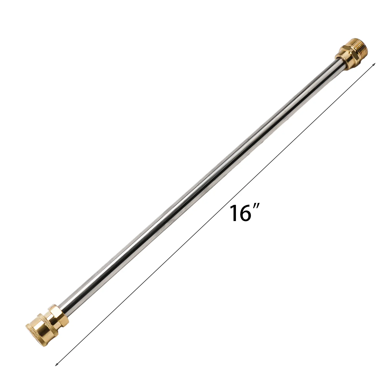 and Effective High Pressure Washing Wand at Length of 40 cm with Strong Stainless Steel Build and Copper Connections