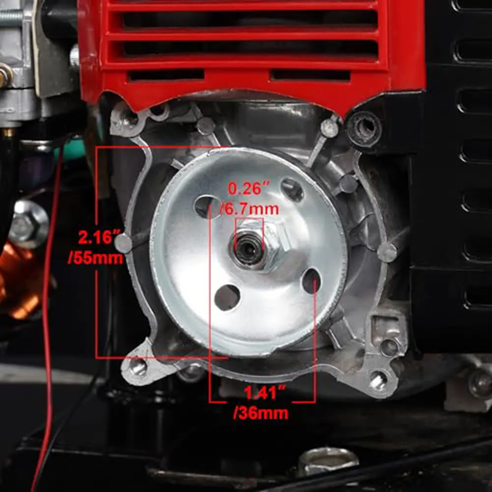 Earth Auger Starter Recoil Starter Pull Start Long-lasting Performance Quick Starting Smooth Pulling For X1 X2 X8