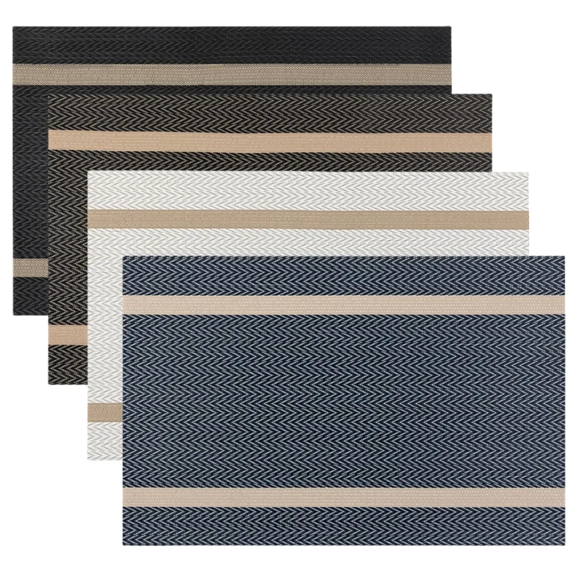 Dining Table Setup Heat Resistant Placemats Stylish Dining Table Accessory Versatile Table Mats Suitable For Special Occasions