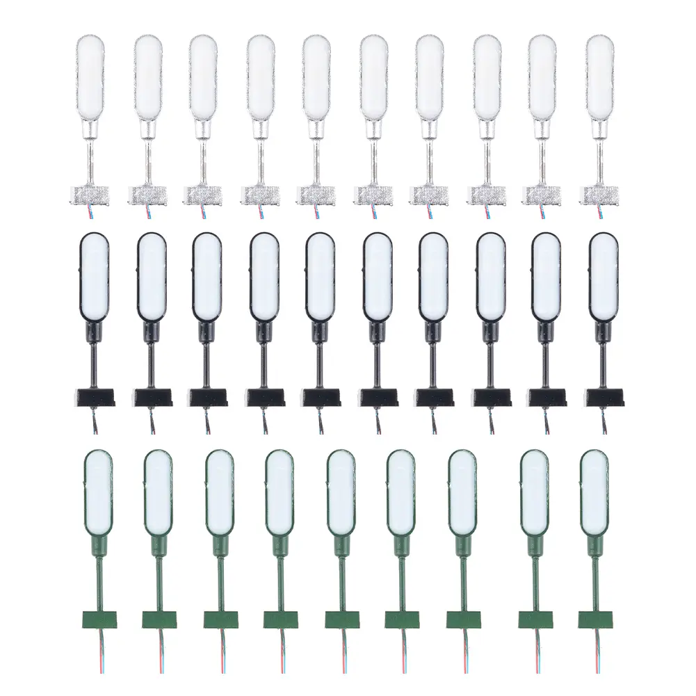 Light Street Wall Light 100% Brand New 28mm 10 Pcs LED Lattice Mast Light Light LED N Kit Platform Street Wall Light
