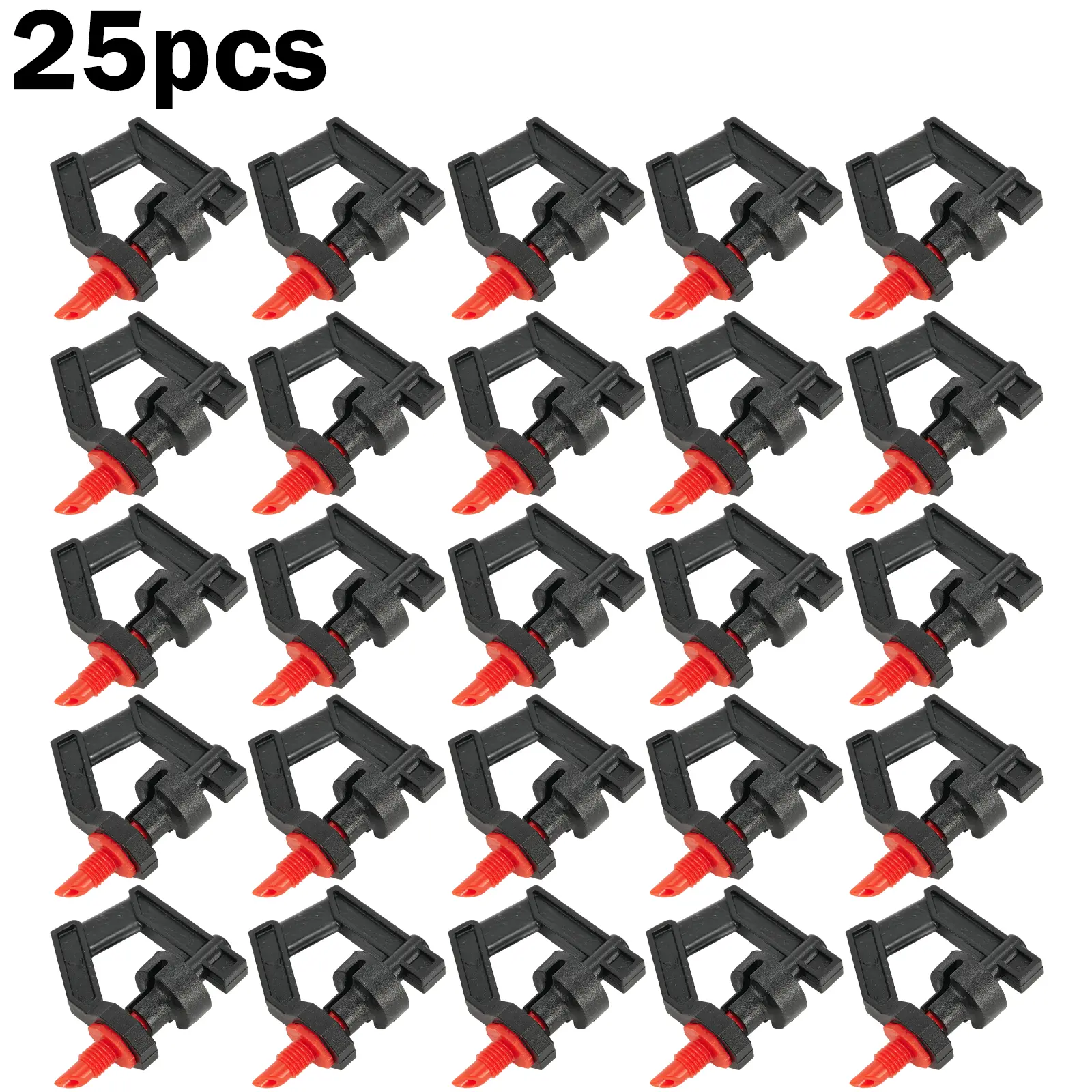Garden Yard Spray Nozzle Removable Nozzle Garden And Other Irrigation Garden Nozzle Equipments Saving Water 25 Pcs 27*37.7 Mm