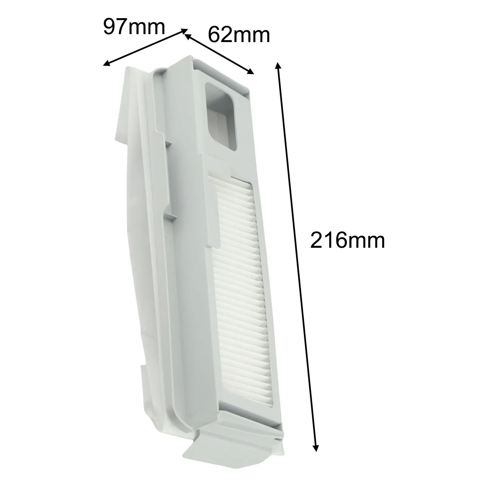 Dust Bag Replacement Robot Vacuum Bag Home Cleaning Office Cleaning Optimal Performance Captures Small Particles Filter Equipped