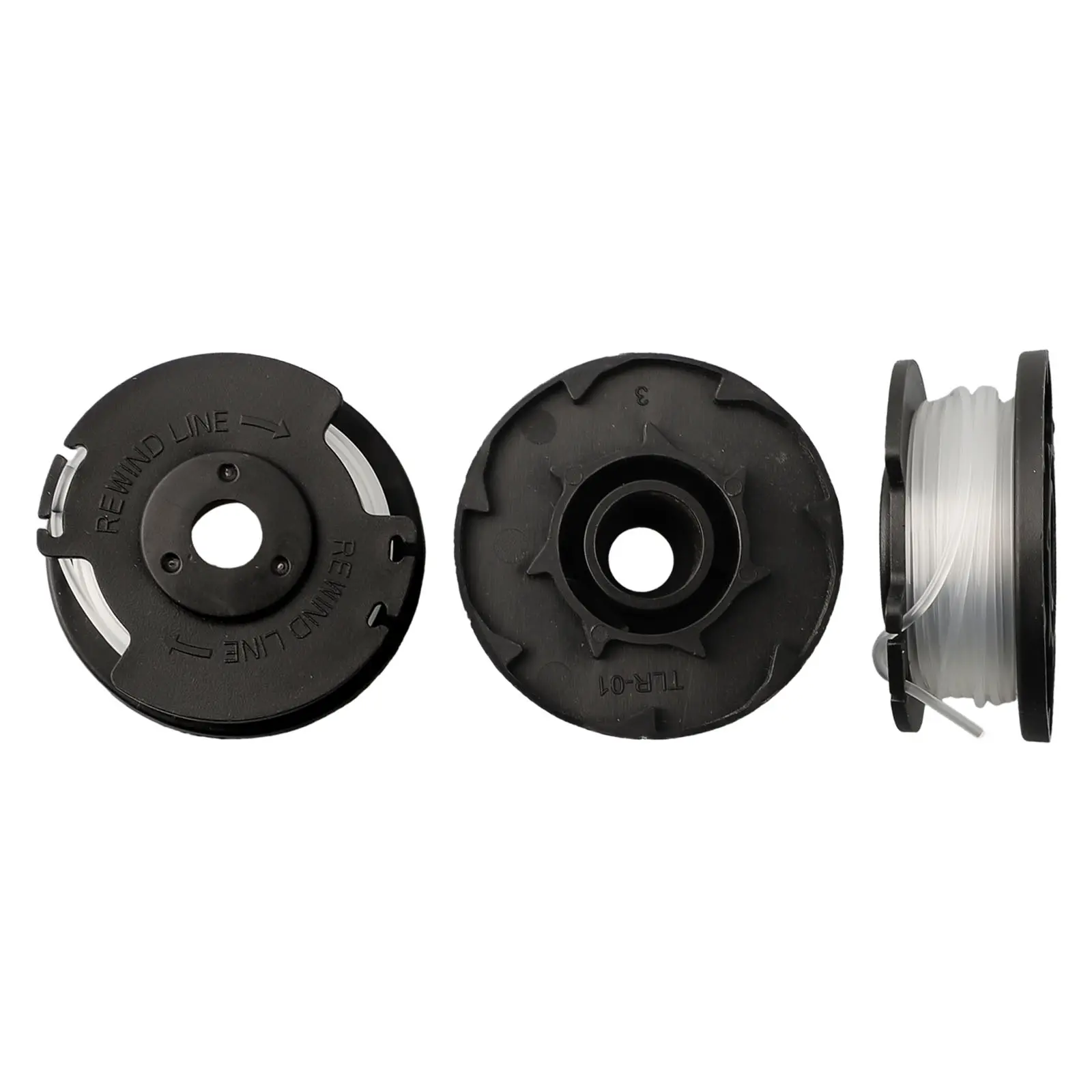 High Performance Spool Line with Cap Cover for Hyper Tough Cordless Models HT1940100306 & HT1940100307 Enhance Your Trim Work