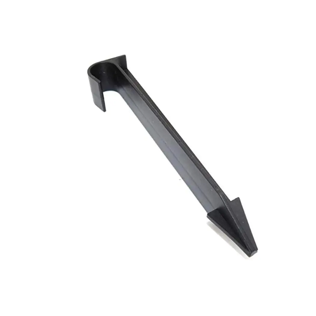 Black High Quality Set Ground Stakes Pipe 50PCS C-Type DN16 Drip Garden Hold Holder Hose Irrigation Landscape Line