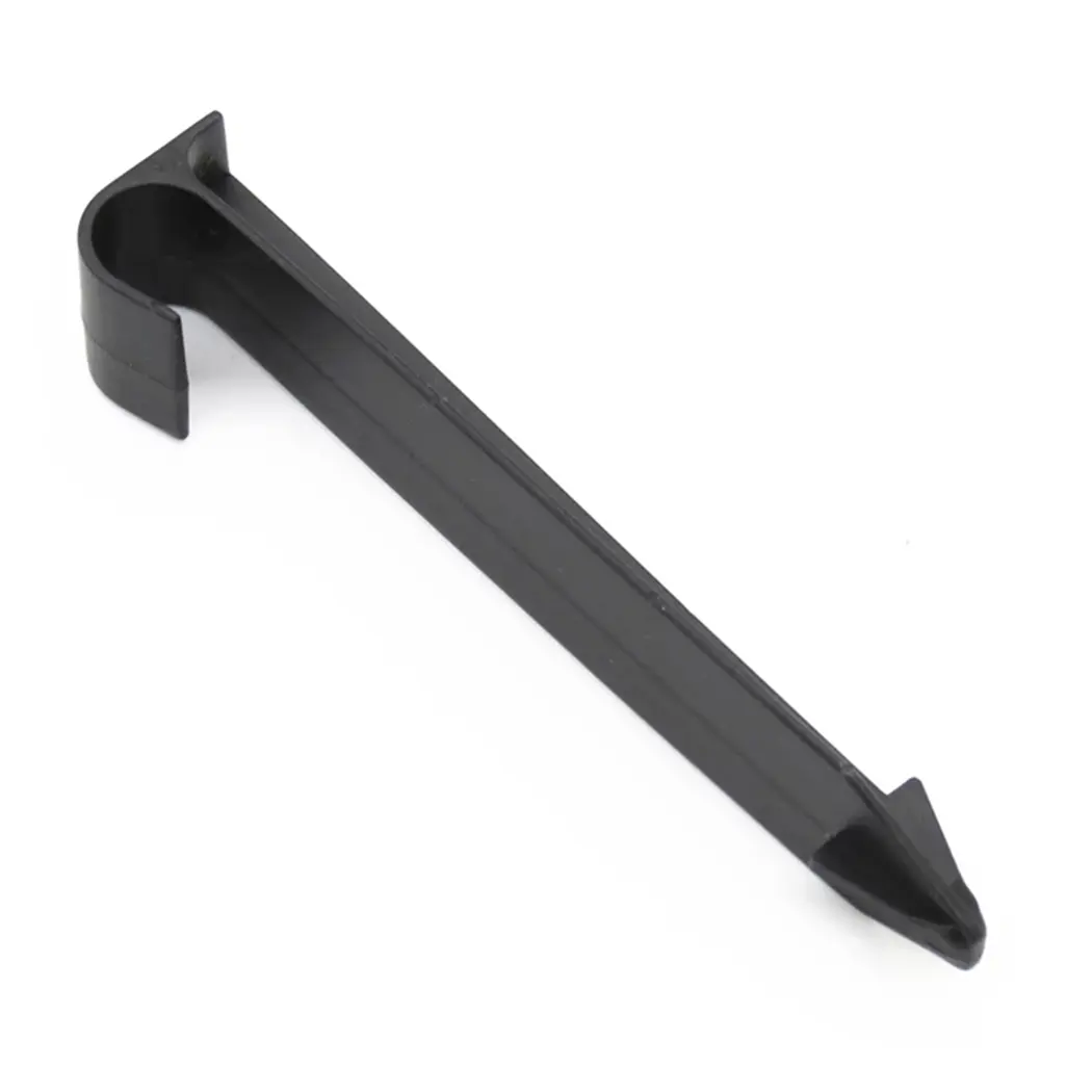 Black High Quality Set Ground Stakes Pipe 50PCS C-Type DN16 Drip Garden Hold Holder Hose Irrigation Landscape Line
