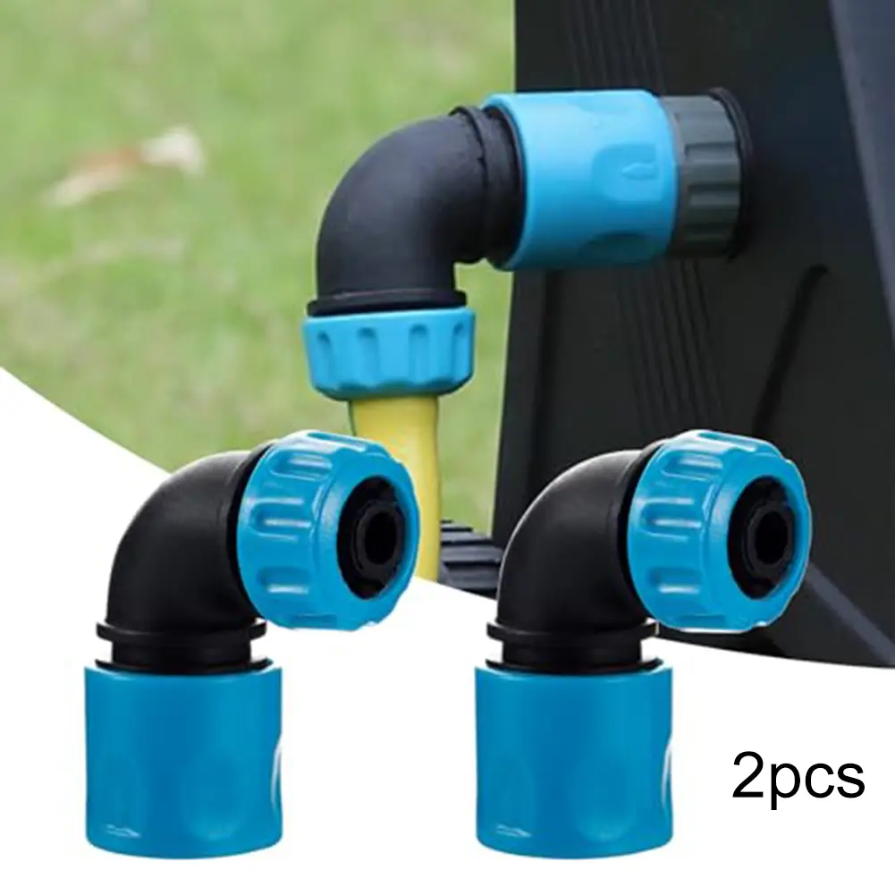 Gardening Outdoor Use As Shown In The Figure Elbow Quick Connectors Versatile Irrigation Connectors 2 Pieces Set
