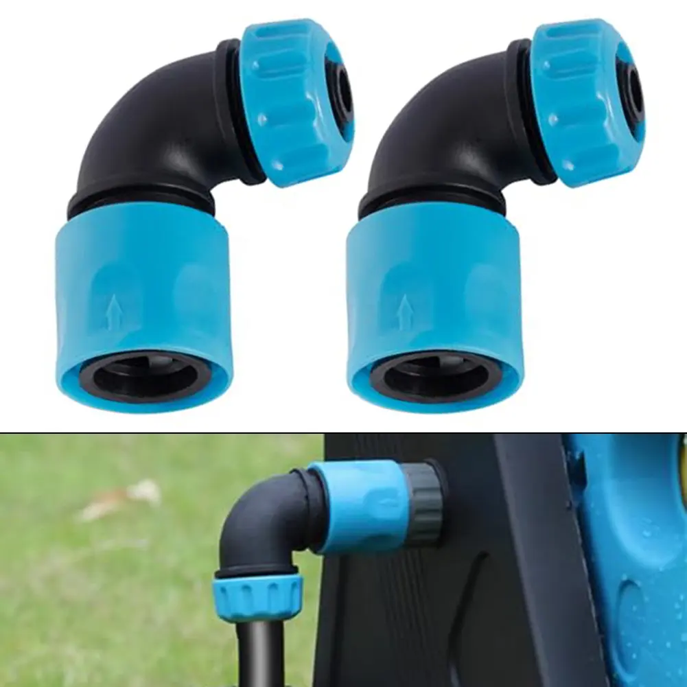 Gardening Outdoor Use As Shown In The Figure Elbow Quick Connectors Versatile Irrigation Connectors 2 Pieces Set