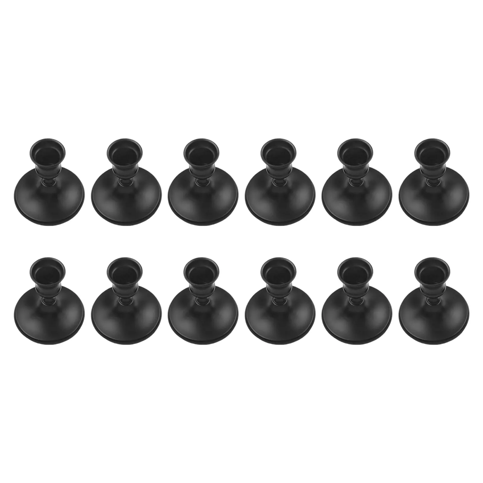 4/8/12pcs Vintage And Elegant Metal Tabletop Candle Holders Are Used For Weddings Thanksgiving Christmas And Hotel Decoration