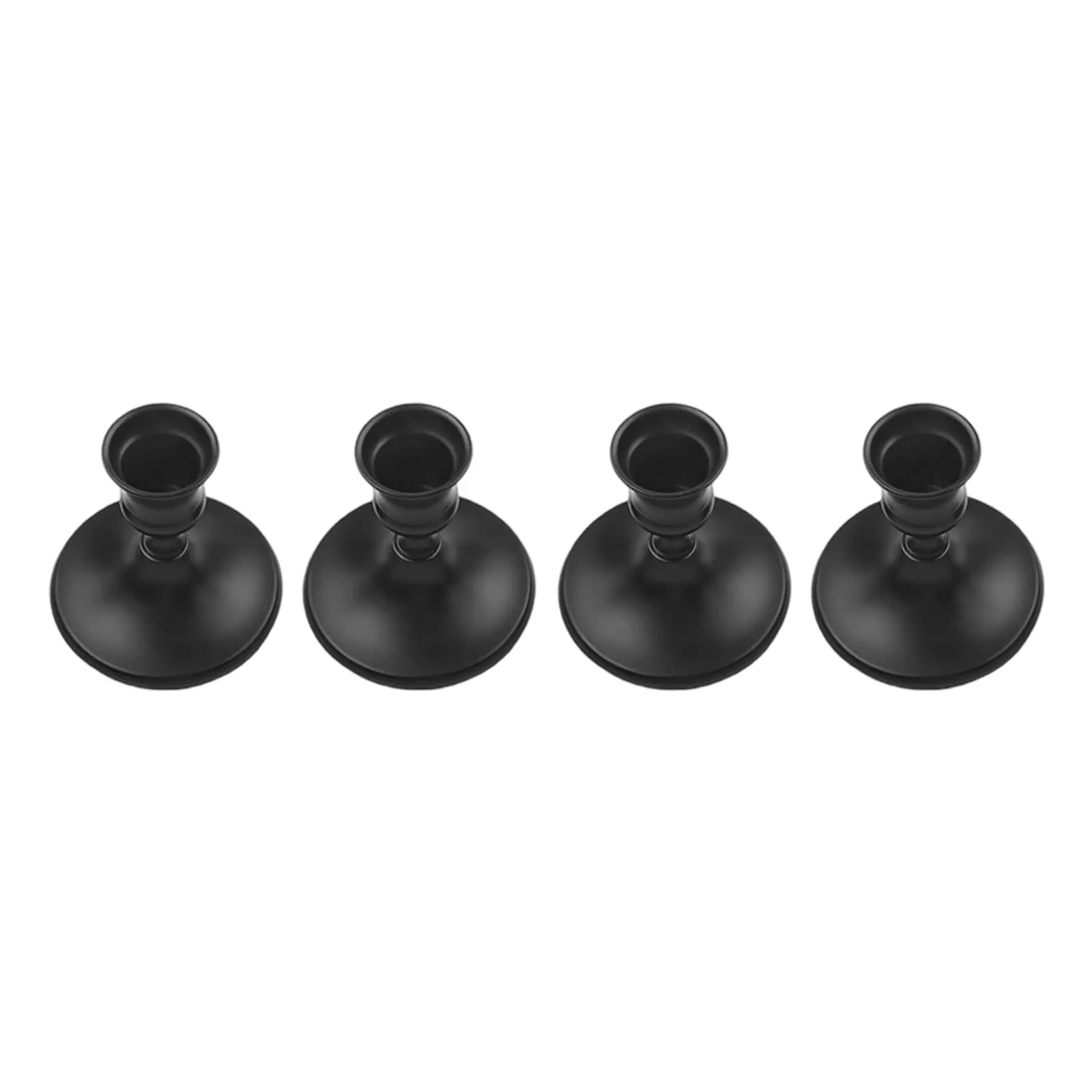 4/8/12pcs Vintage And Elegant Metal Tabletop Candle Holders Are Used For Weddings Thanksgiving Christmas And Hotel Decoration