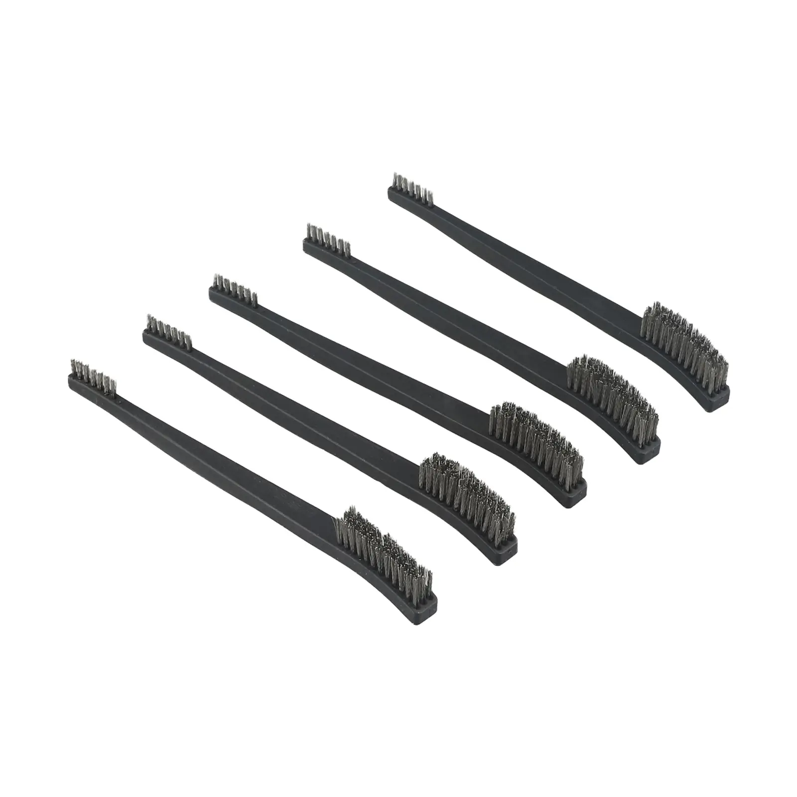 Wire Brushes Set of 5 Double Head for Efficient Cleaning and Polishing of Metal Rust Removal and Scrubbing Tasks