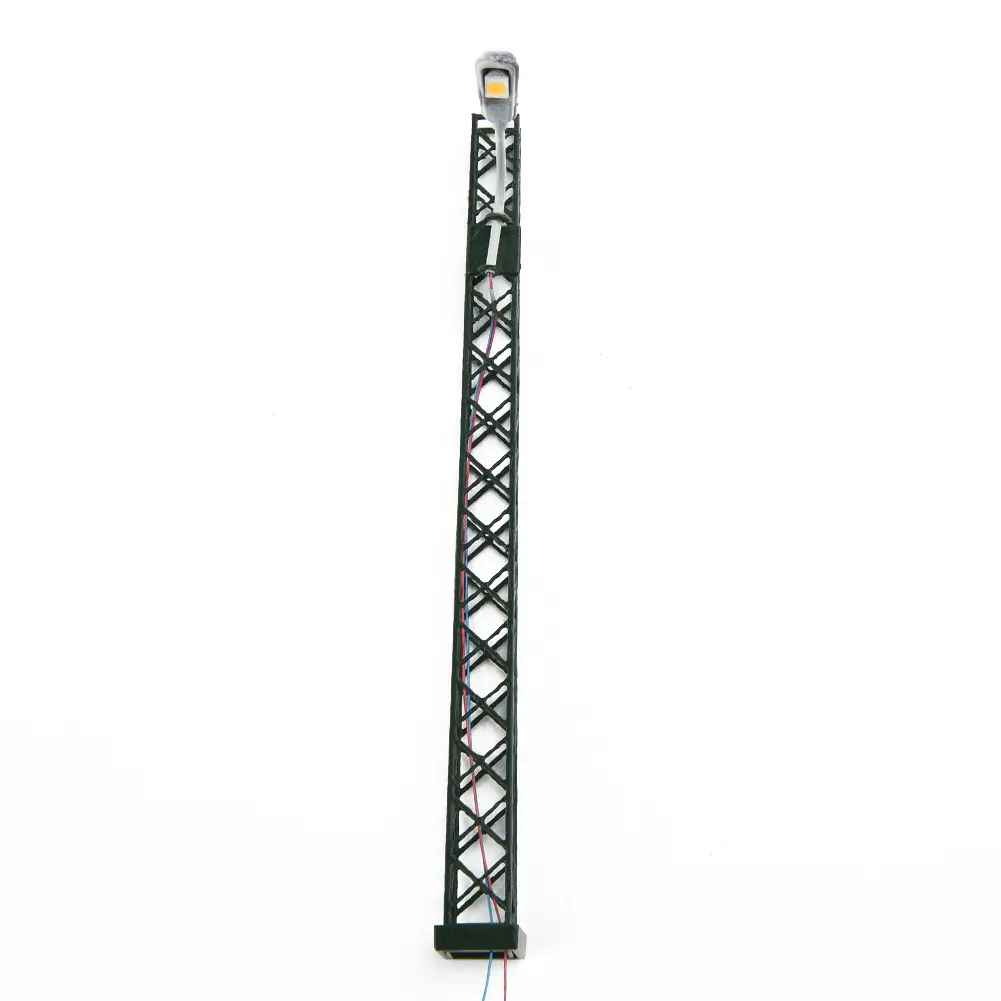 Brand New Model Railway Lights Lamp 5 Pieces For Rail 3V DC Or AC Gauge H0 Light LED Scale: 1: 87 Layout LED Lamp