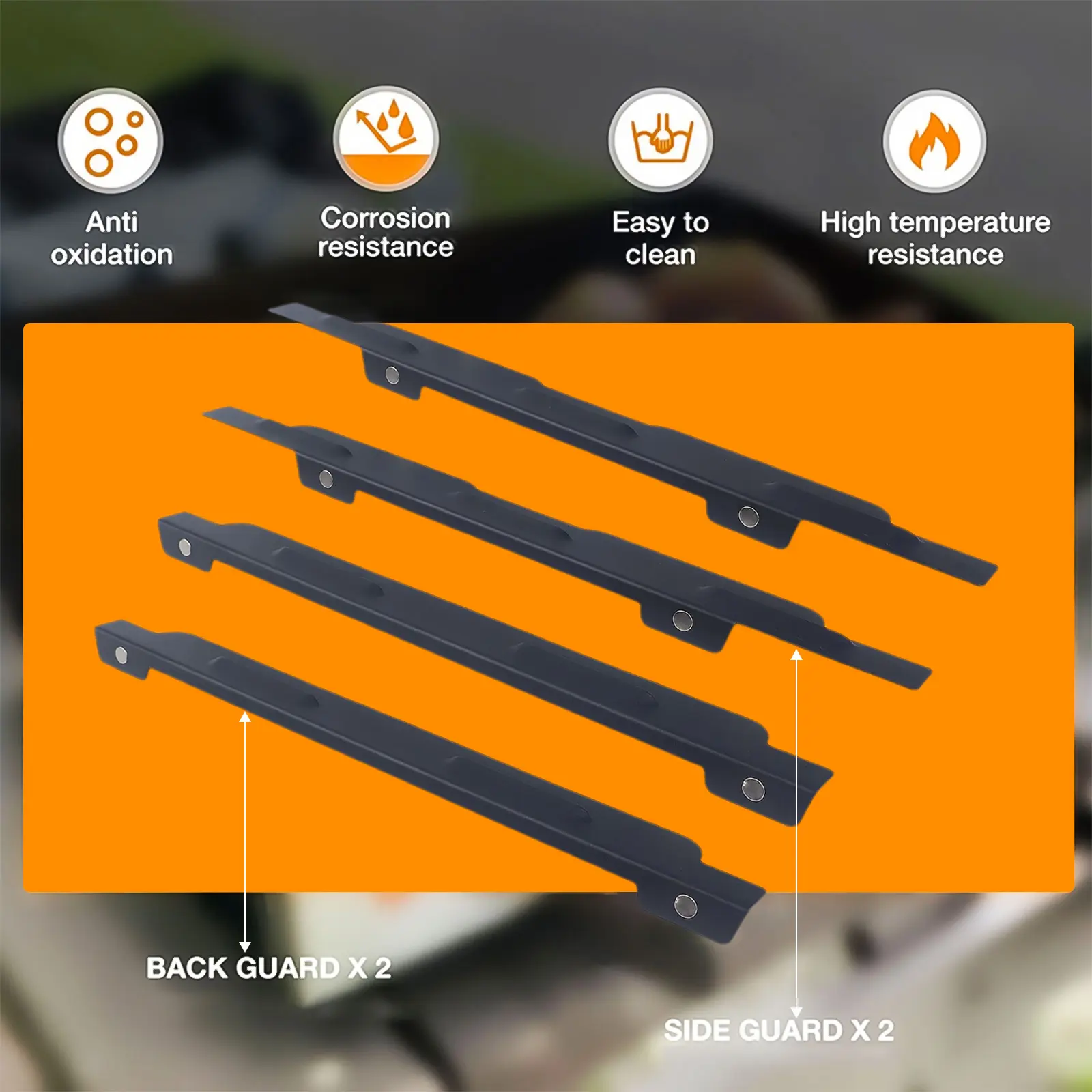 Stainless Steel Magnetic Wind Screen for Griddle Perfect Fit for 36 Inch Models to Optimize Cooking Performance