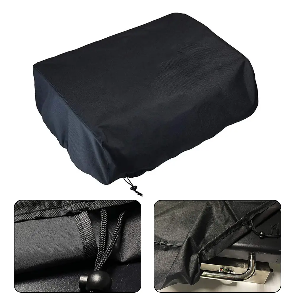 Barbecue Parties 22 Inches Griddle Cover 57x48x23cm Adjustable Straps 420D Polyester Material Foldable And Compact