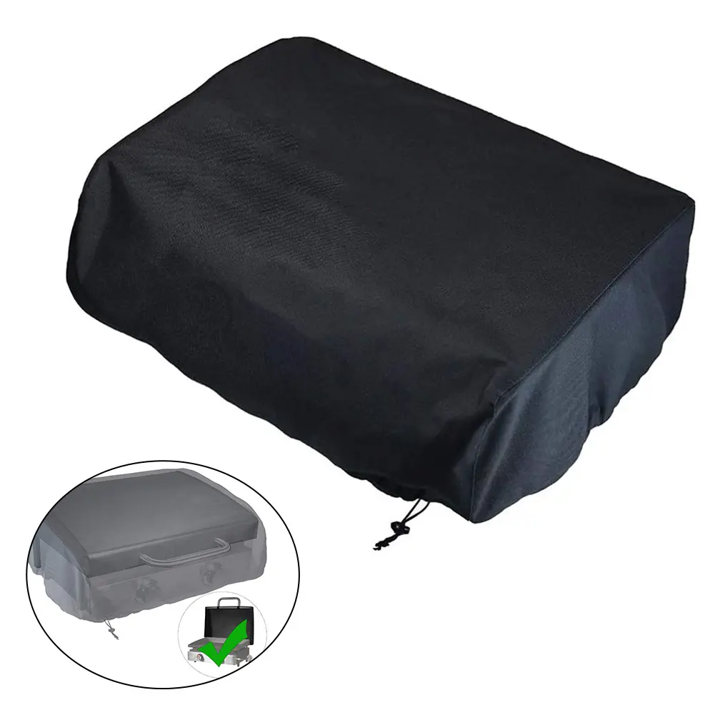 Barbecue Parties 22 Inches Griddle Cover 57x48x23cm Adjustable Straps 420D Polyester Material Foldable And Compact