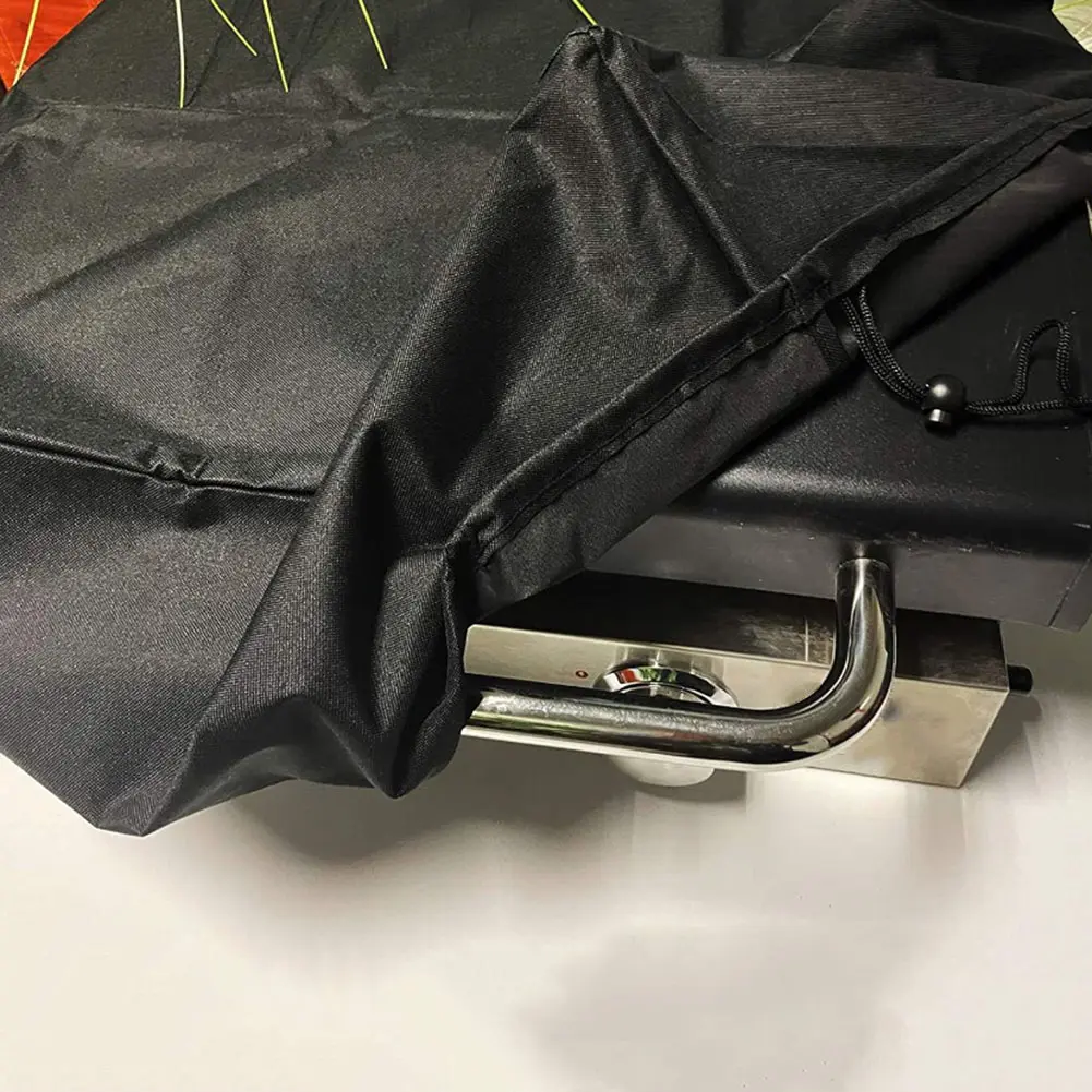 Barbecue Parties 22 Inches Griddle Cover Tear-resistant UV-resistant Long-lasting Protection Adjustable Straps