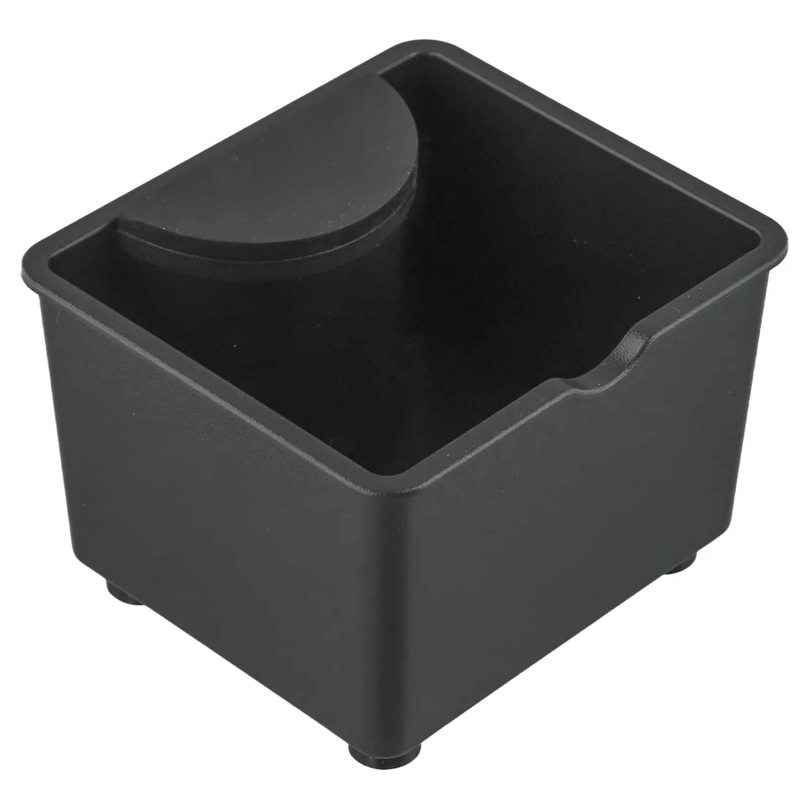 Coffee Preparation Black Stylish Espresso Knock Box Design Stability Assurance Stylish Coffee Display Convenient Cleanup