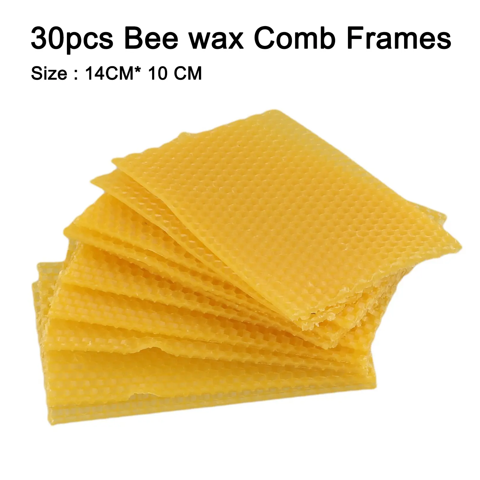 Bee Hive Wax Frames 354honeycomb 9cm524x Aroma Beeswax Candle-making DIY Equipmentsweet Golden-yellow Honey 133