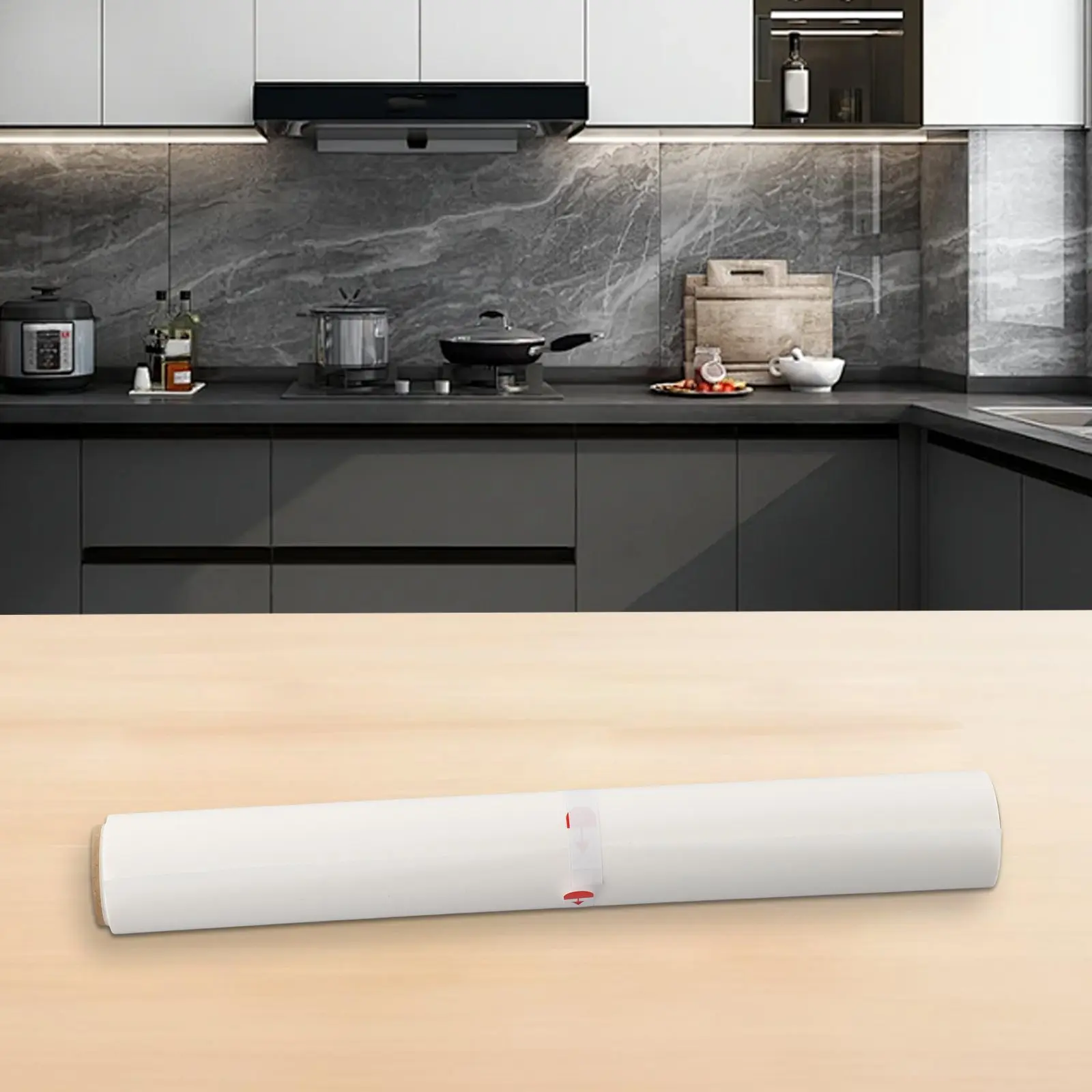 Oil Baking Paper Parchment BBQ Grill Moisture-proof Oven Silicone Steamer Waterproof White 10M Double Sided 30cm*10 M