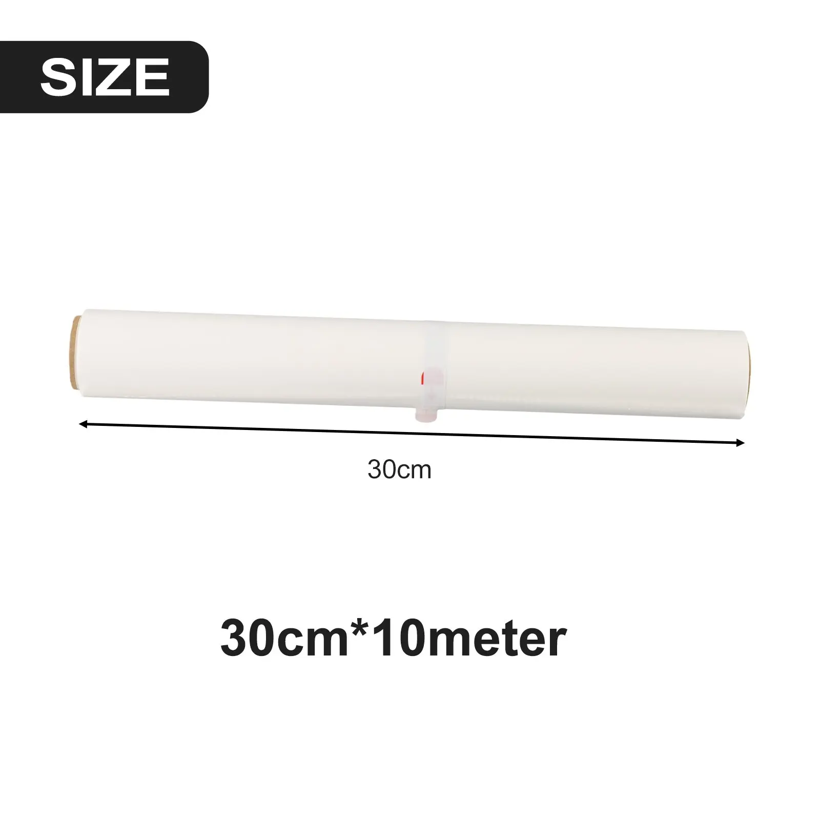 Oil Baking Paper Parchment BBQ Grill Moisture-proof Oven Silicone Steamer Waterproof White 10M Double Sided 30cm*10 M