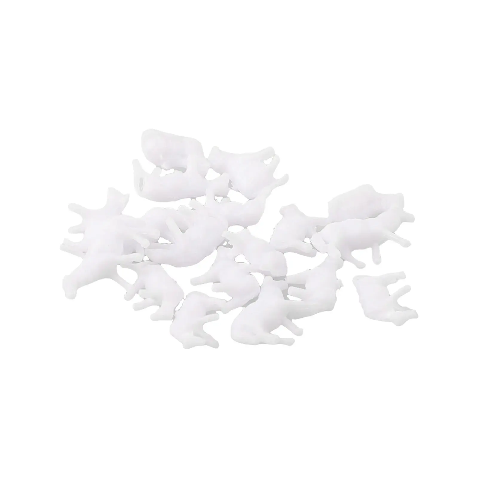 Heep Animals Model Animals Model Random Style Sheep Sheep Animals Model 18Pcs 1:87 6 Styles Animals Model Farm