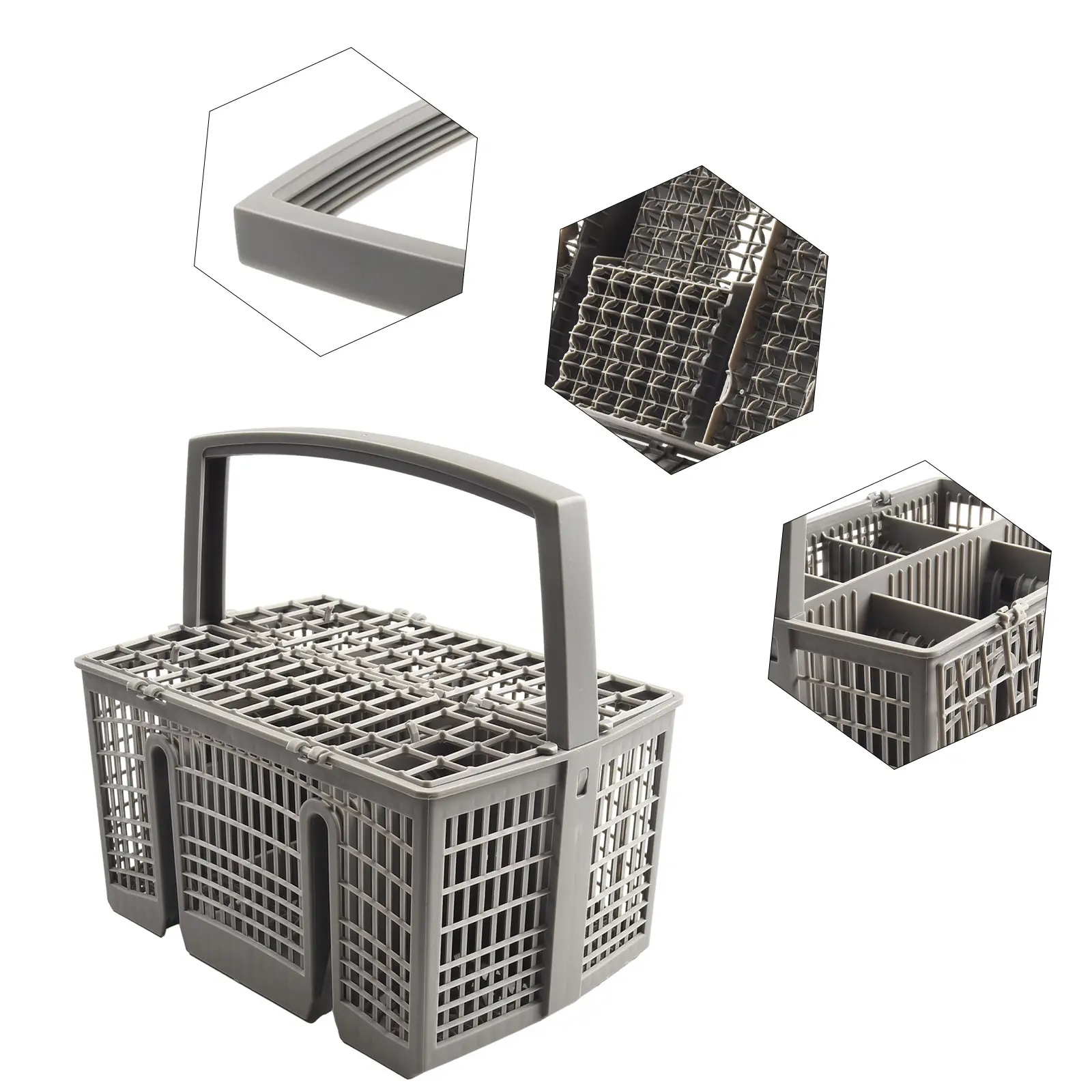 Cutlery Basket Compatible with For Bosch and For Constructa Dishwashers Keeps Utensils Organized and Accessible