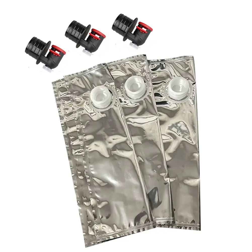 Wine Purse Replacement Bags Drinks Container 2L Reusable Wine Replacement Storage Pouch With Spout For Wine Drink Beverage