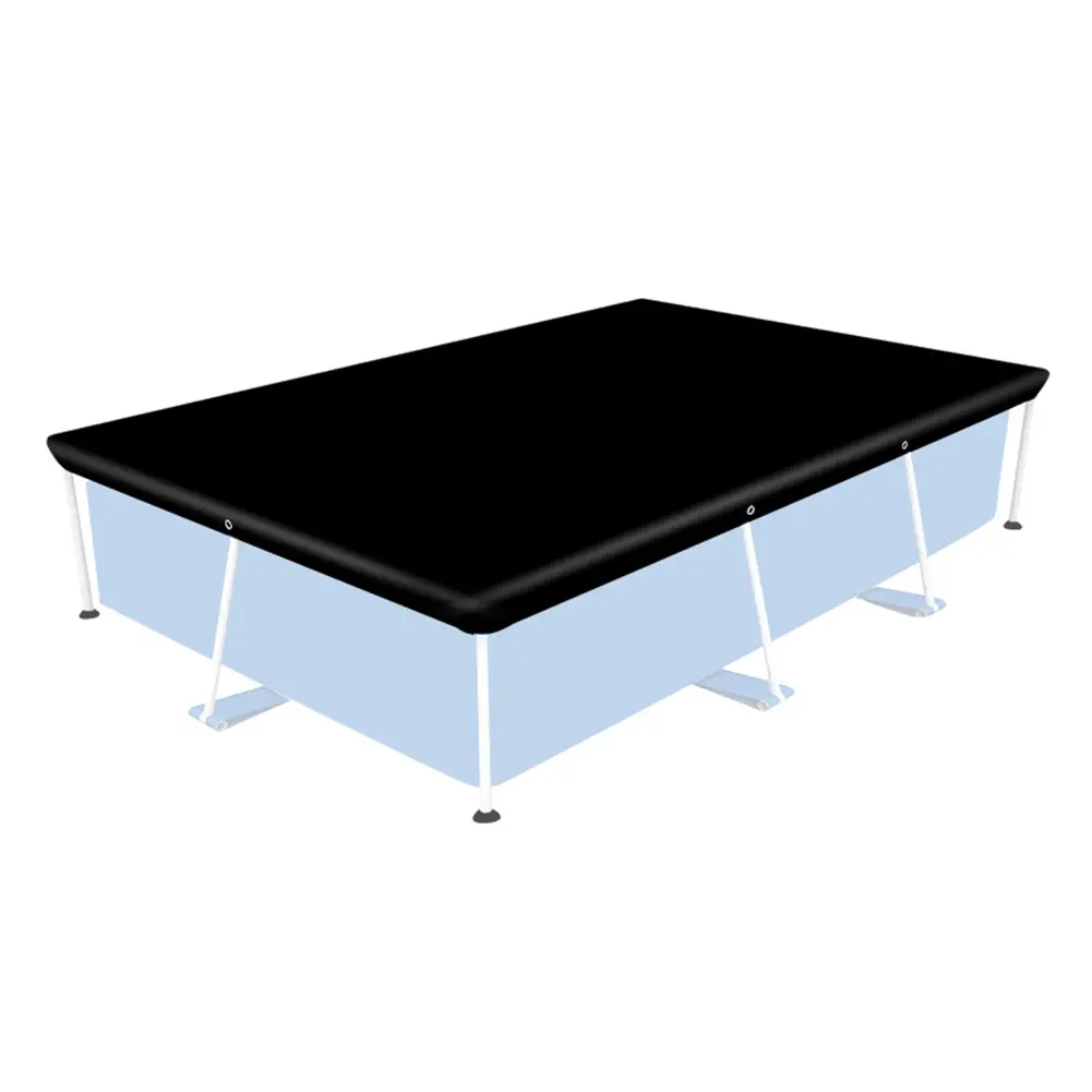 Pool Cover Debris Protection 259*170cm Rectangular Pool Cover Protects Above Ground Pools Robust Protection Year-Round Use