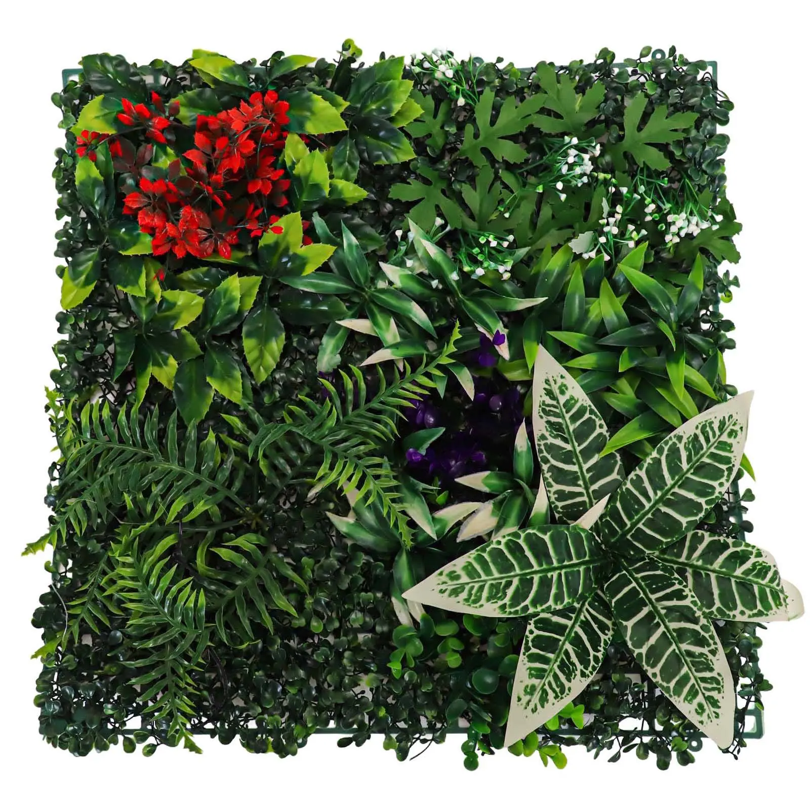 Artificial Plant Wall Artificial Green Grass Simulate Plant Wall Artificial Turf Green 50x50cm Artificial Fake Living Room