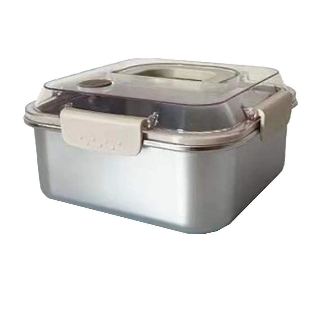 Leak-proof Lunch Box Insulated Lunch Box Food Storage Non-stick Interior Removable Lid Safety Buckle Intimate Design Lunch Box