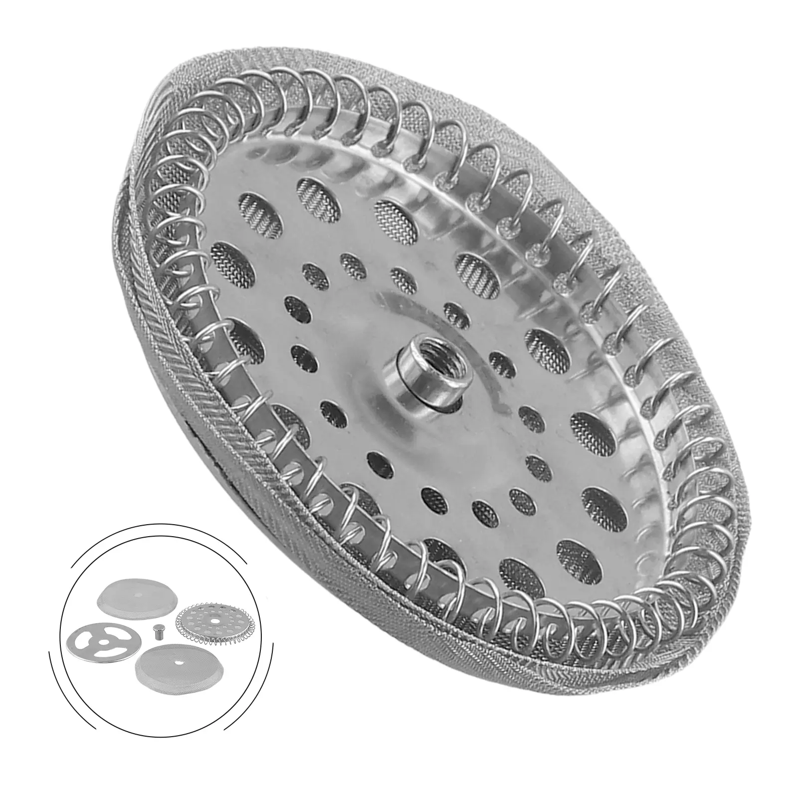Coffee Grounds Filter Coffee Filter Mesh Enhances Coffee Taste Optimal Coffee Filtration Wide Compatibility Corrosion-resistant