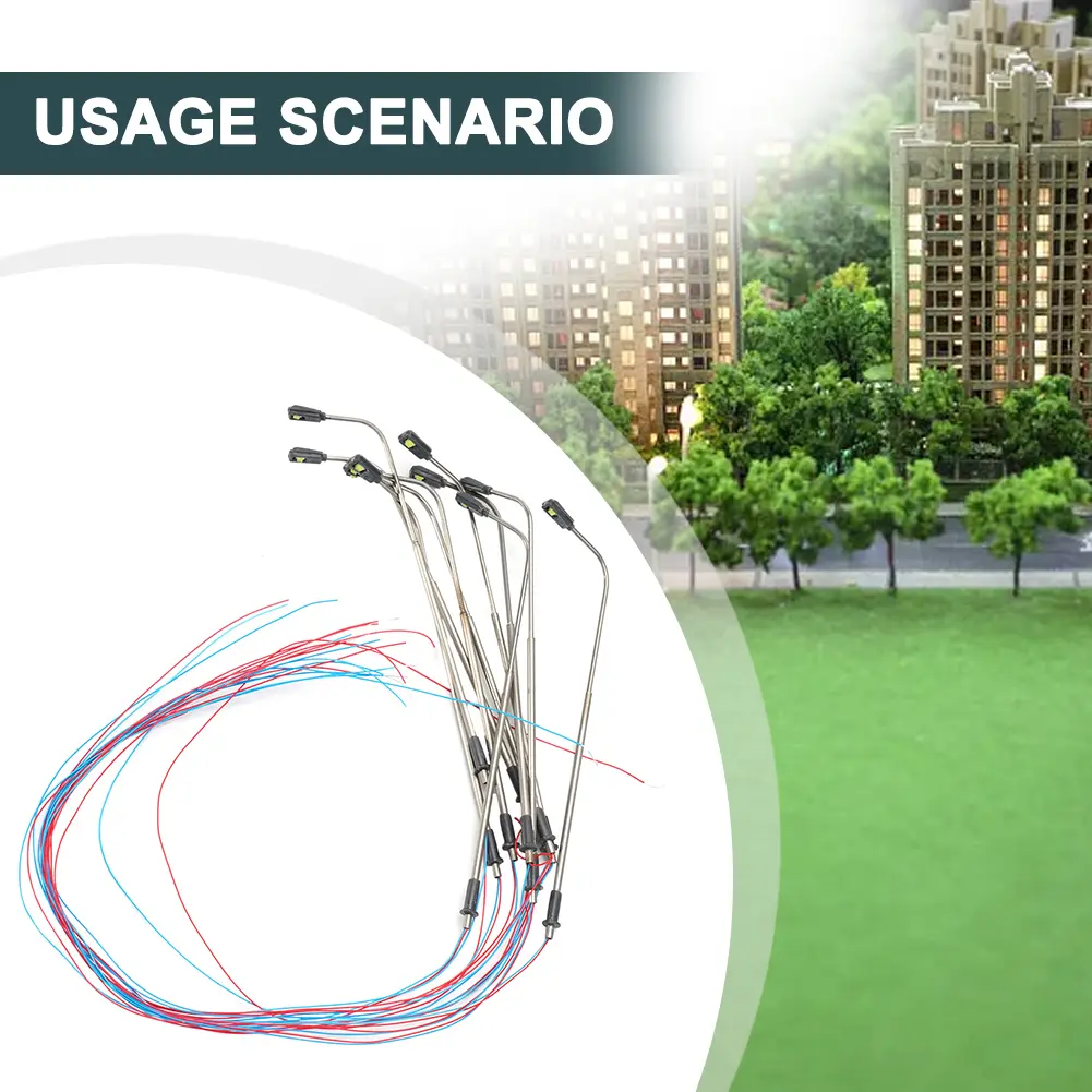 A Must Have Accessory Pack Featuring Ten Warm White LEDs Perfectly Sized For Enhancing Any One to One Hundred Fifty Scale Layout